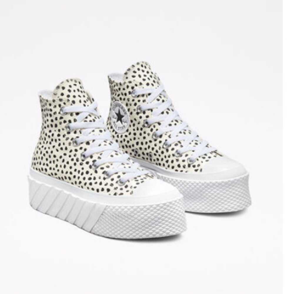 Converse Chuck Taylor All Star Lift 2X Platform Welcome to the Wild - Size 7